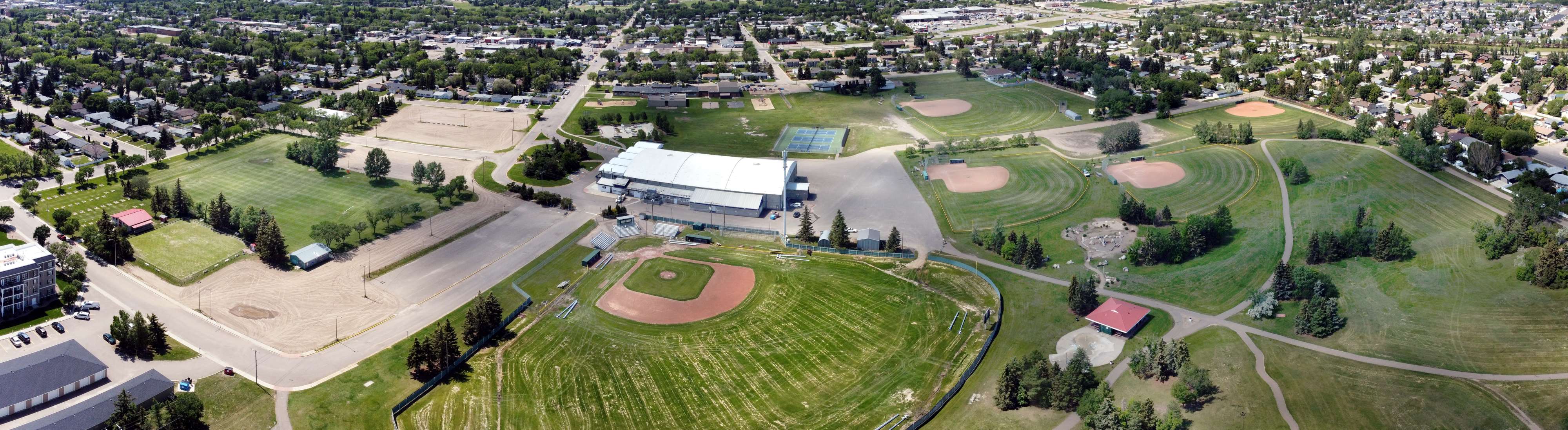 Parks Trails And Sports Fields City Of North Battleford   Centennial Aerial 